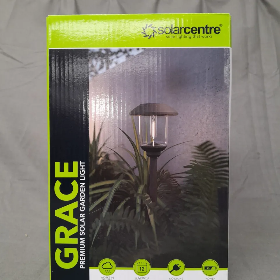 BOXED SOLARCENTRE GRACE GARDEN LIGHT