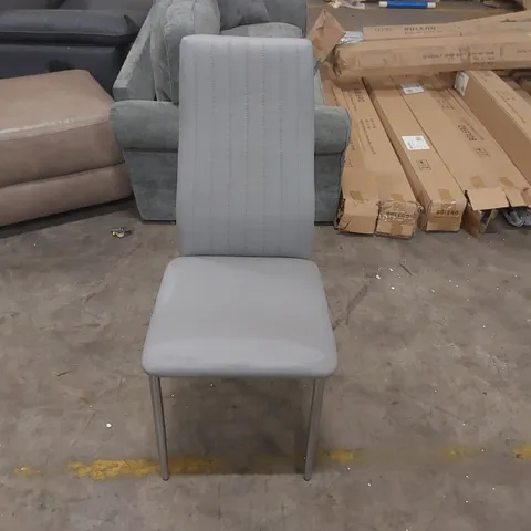 DESIGNER FAUX LEATHER DINING CHAIR