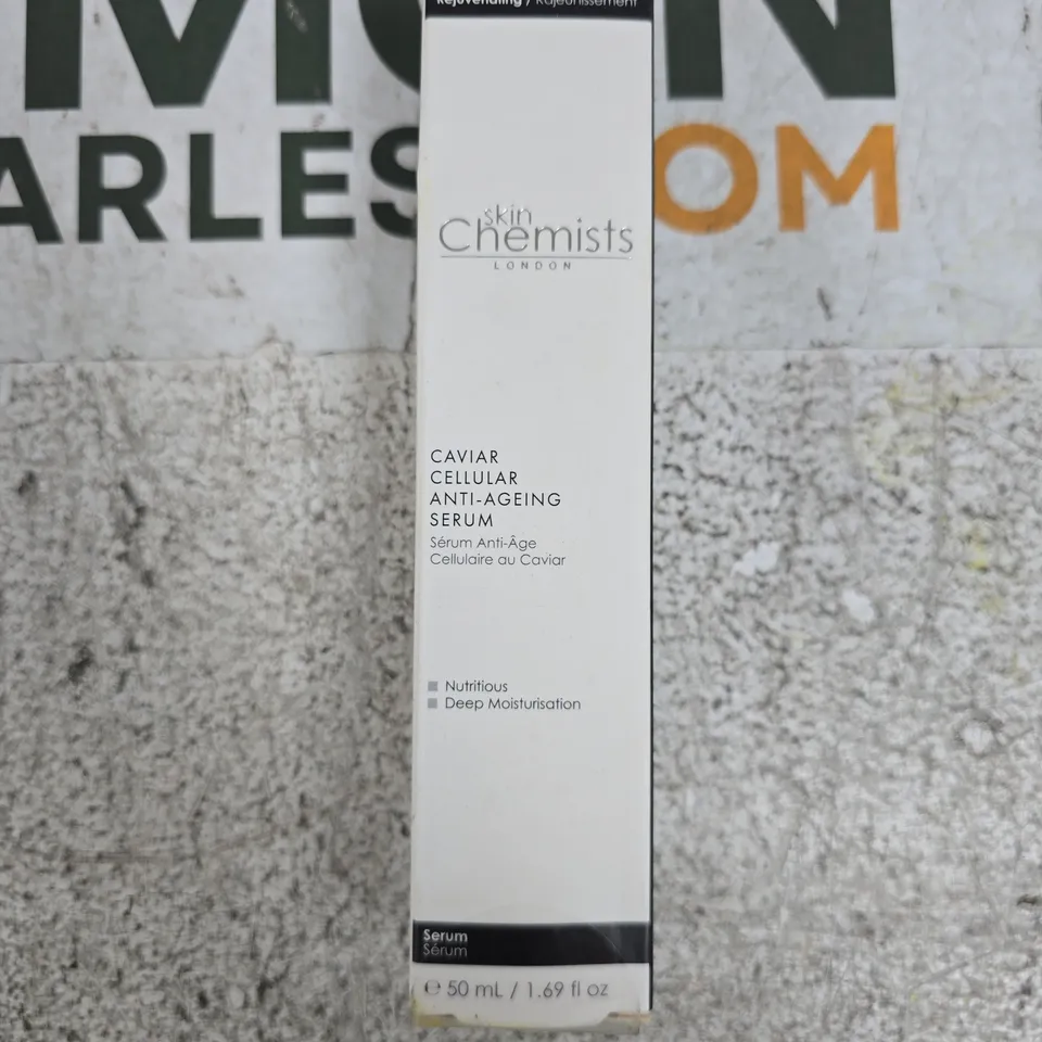 SKINCHEMISTS LONDON CAVIAR CELLULAR ANTI-AGEING SERUM – 50 ML