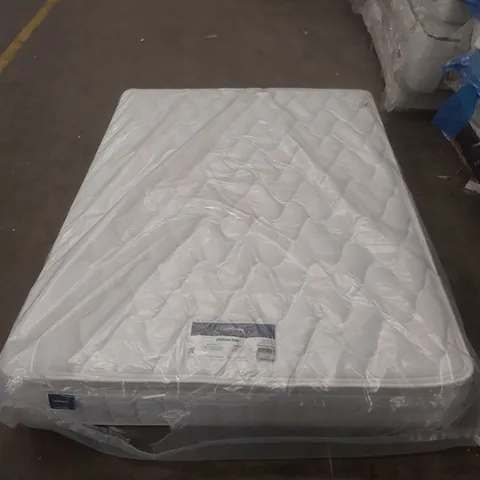 QUALITY BAGGED SILENTNIGHT 4'6" PILLOW TOP MATTRESS 