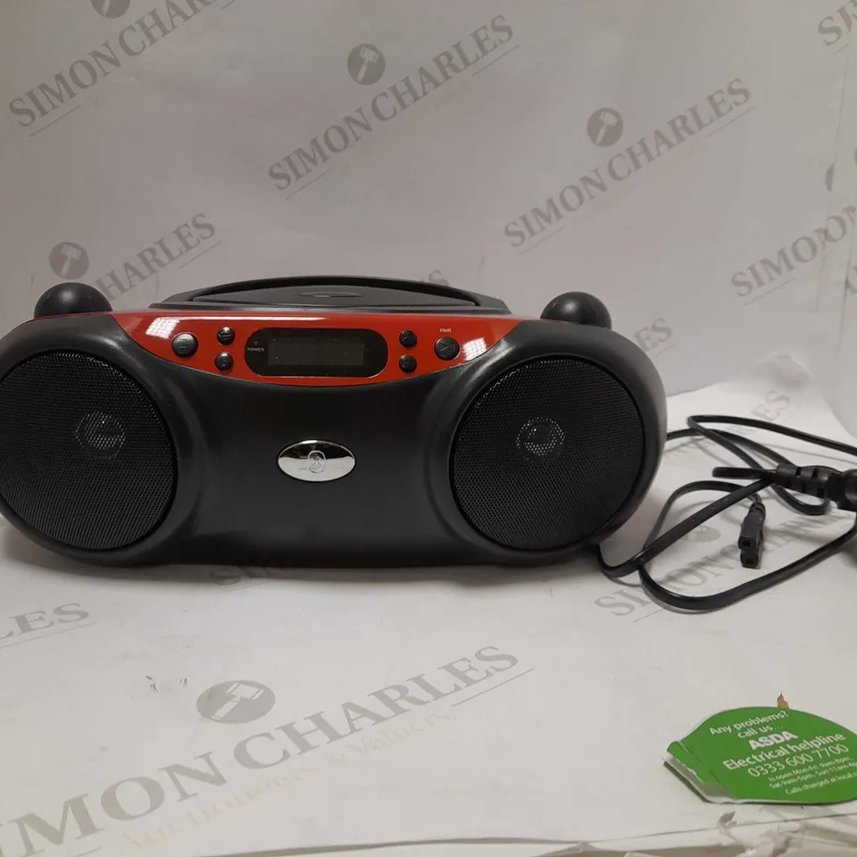 POLAROID BLOETOOTH CD BOOMBOX