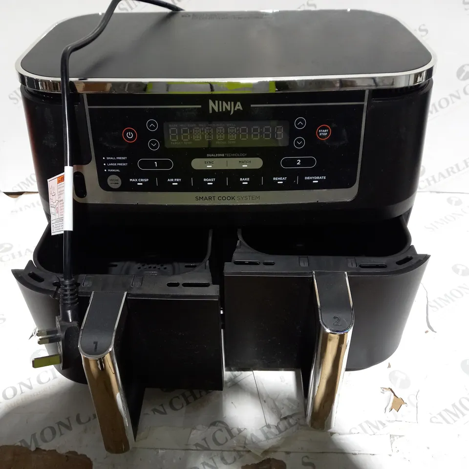 OUTLET NINJA FOODI MAX 9.5L DUAL ZONE SMART COOK AF451UK