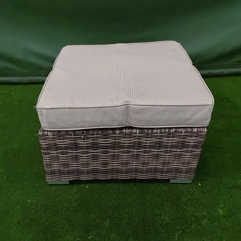 DESIGNER GARDEN/PATIO STOOL WITH CUSHION
