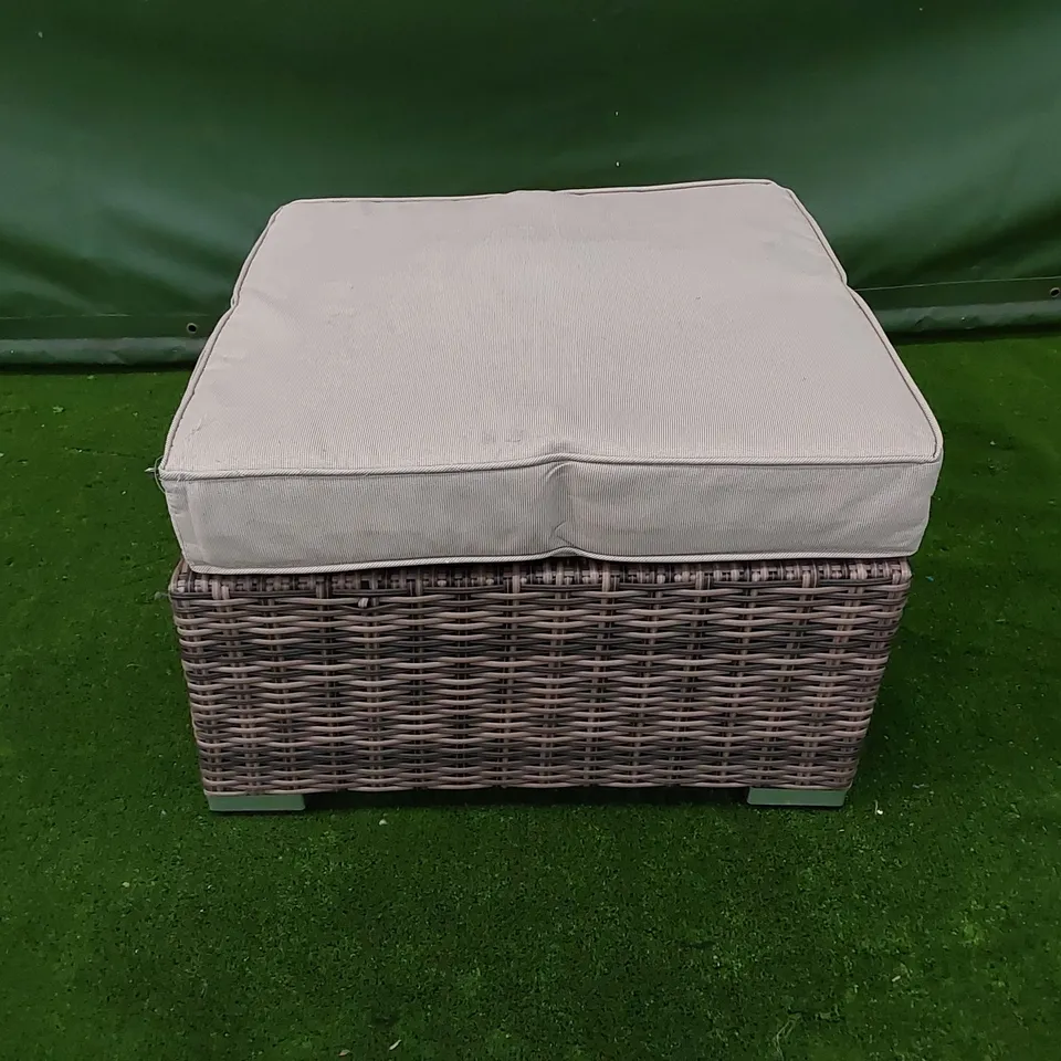 DESIGNER GARDEN/PATIO STOOL WITH CUSHION
