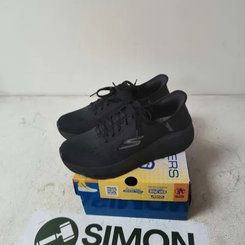 SKECHERS WOMEN'S MEMORY FOAM SHOES β BLACK, UK 10
