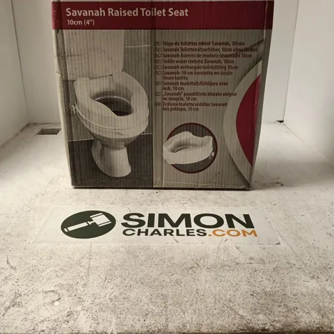 HOMECRAFT SAVANNAH RAISED TOILET SEAT 10CM (4") – BOXED