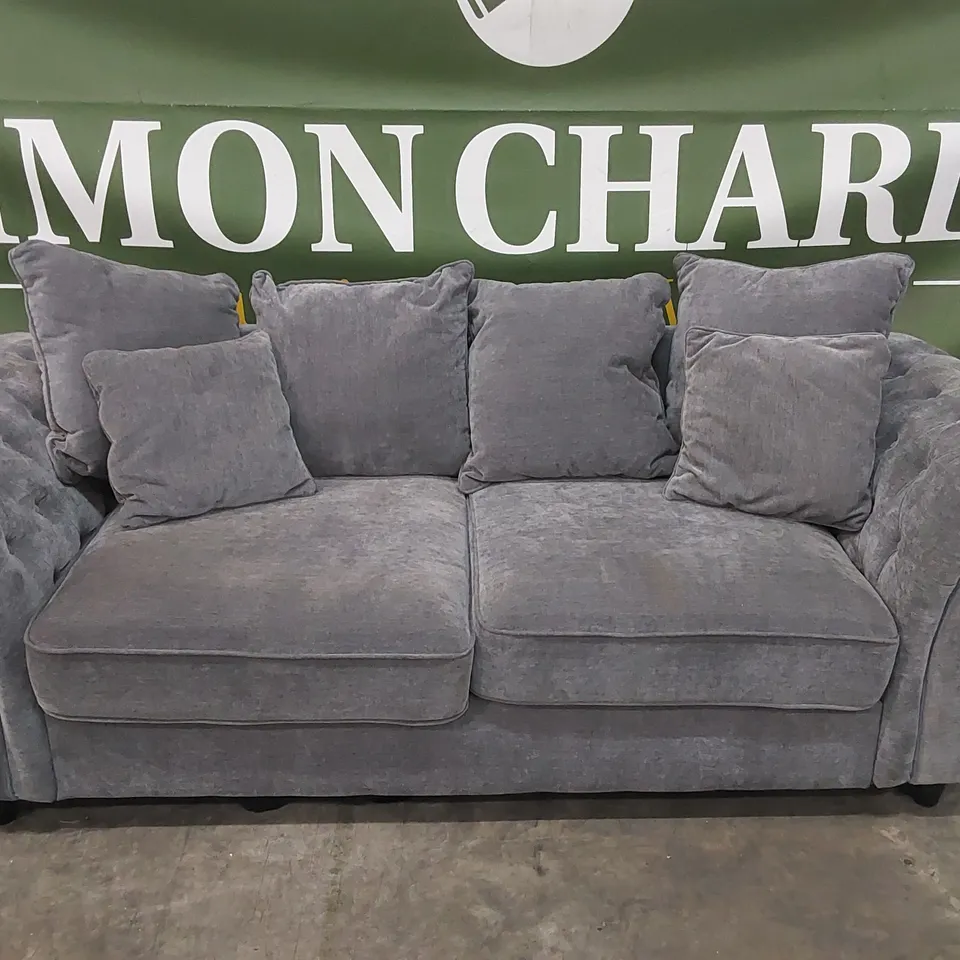 WINDSOR 3 SEATER FABRIC SCATTER BACK SOFA RRP £949