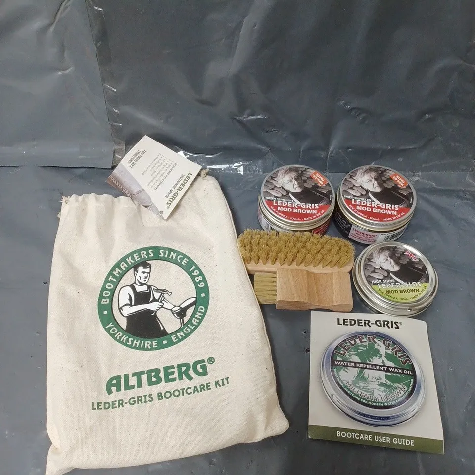 ALTBERG LEDER-GRIS BOOTCARE KIT MOD BROWN