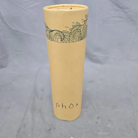 BLUE INSULATED WATER BOTTLE WITH BAMBOO LID