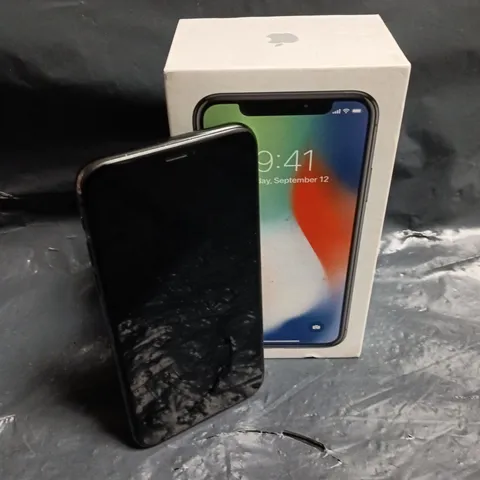 BOXED APPLE IPHONE X SMARTPHONE