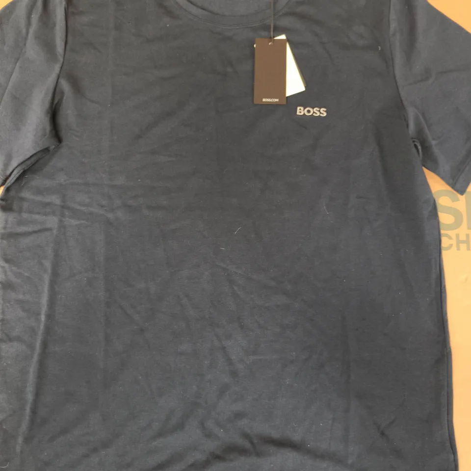 BOSS HOMEWEAR T-SHIRT IN NAVY SIZE MEDIUM