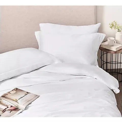 NORTHERN NIGHTS 400TC COTTON TENCEL 4 PIECE DUVET SET WITH STITCH DETAIL PINK SUPER KING 
