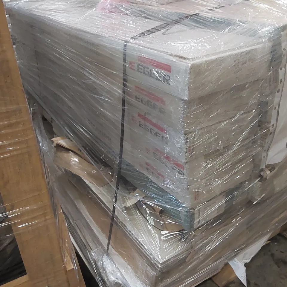 PALLET CONTAINING A LARGE QUANTITY OF ASSORTED FLOOR & WALL TILES & LAMINATE FLOORING
