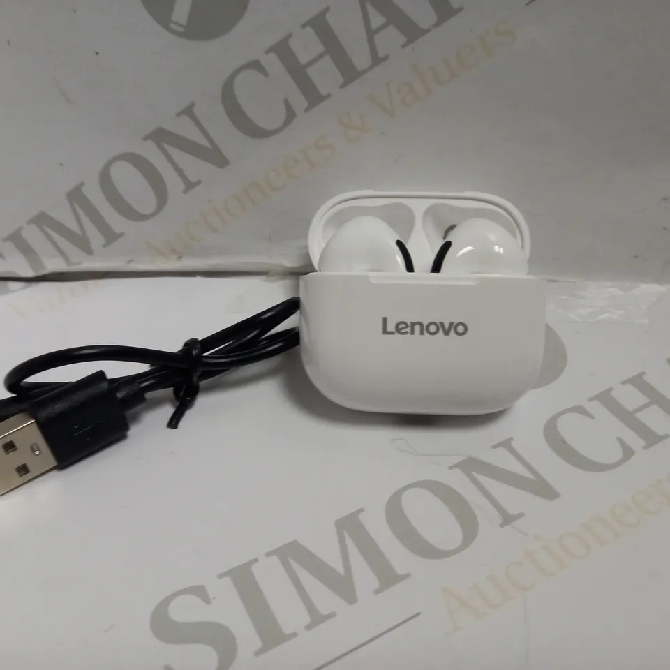 LENOVO LIVE PODS LP40 TRUE WIRELESS EARBUDS - WHITE