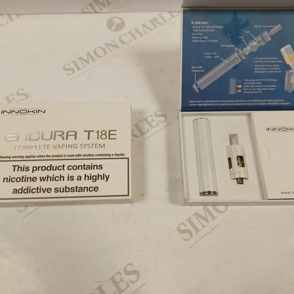 INNOKIN ENDURA T18E - COMPLETE VAPING SYSTEM 