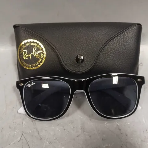 RAYBAN RB2140 SUNGLASSES WHITE/BLACK