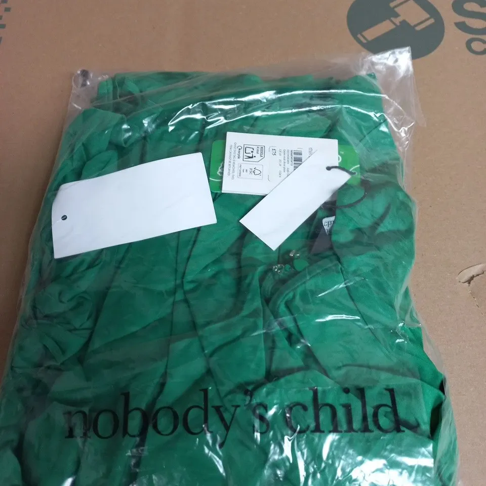 NOBODY'S CHILD QUINN MIDI DRESS PLAIN – UK 10