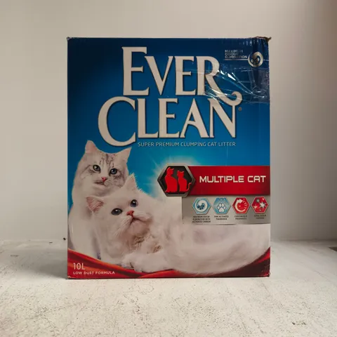 EVER CLEAN SUPER PREMIUM CLUMPING CAT LITTER - 10L LOW DUST FORMULA