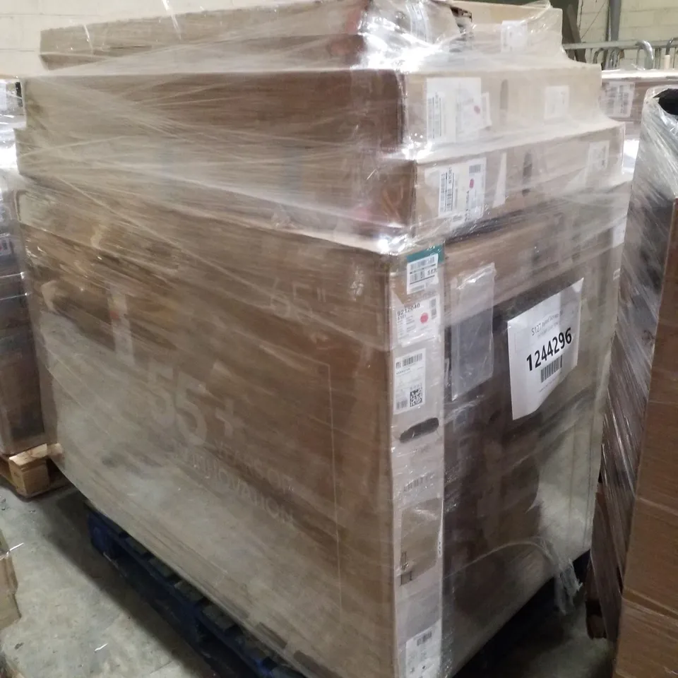 PALLET CONTAINING 8 DAMAGED TVS