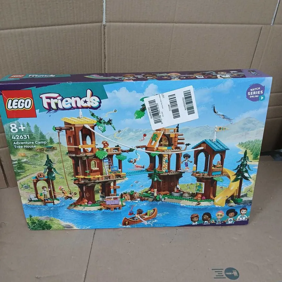 BOXED LEGO FRIENDS ADVENTURE CAMP TREE HOUSE MINI-DOLLS SET 42631 RRP £114.99