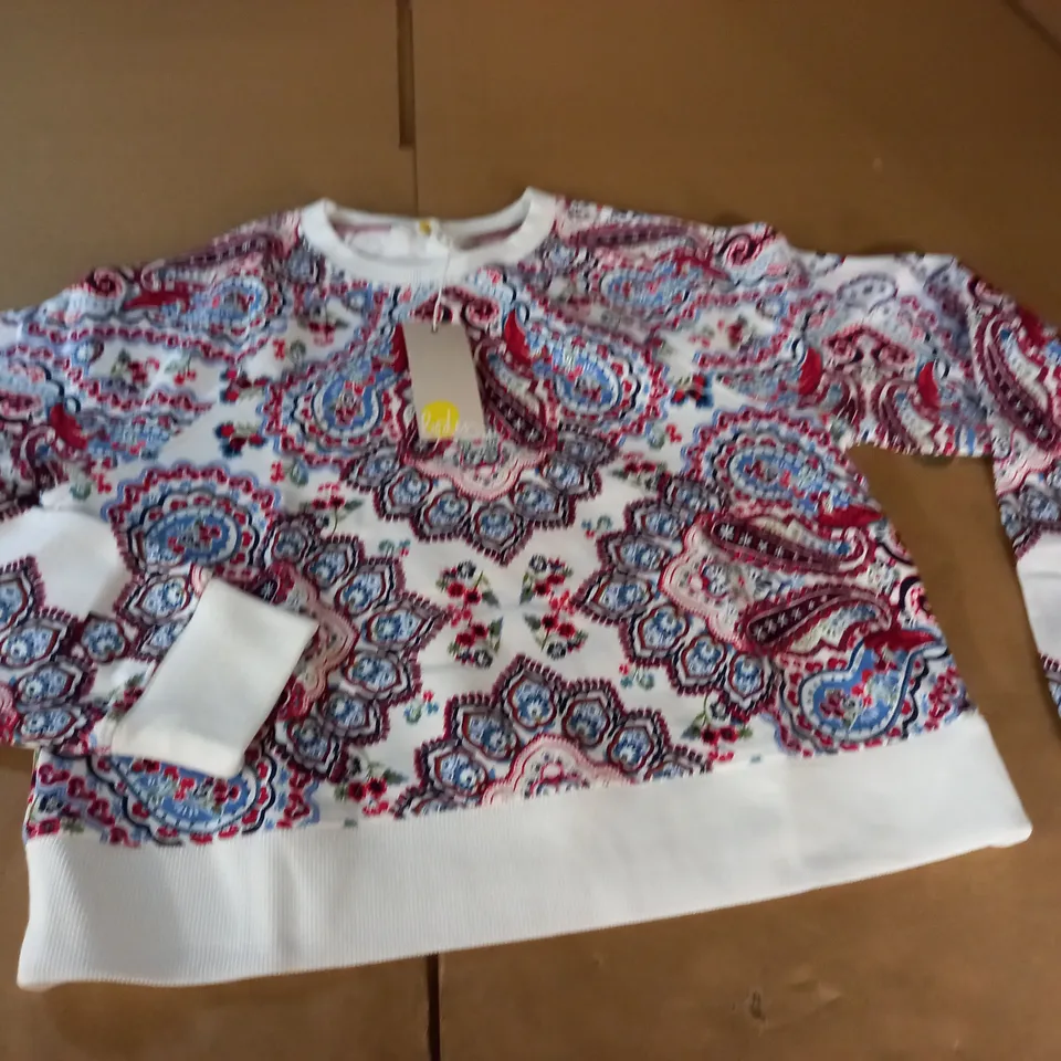 BODEN PATTERNED JUMPER - S