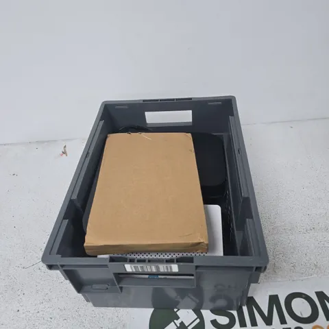 TOTE OF APPROXIMATELY 10 ASSORTED ITEMS TO INCLUDE: SKY ROUTER