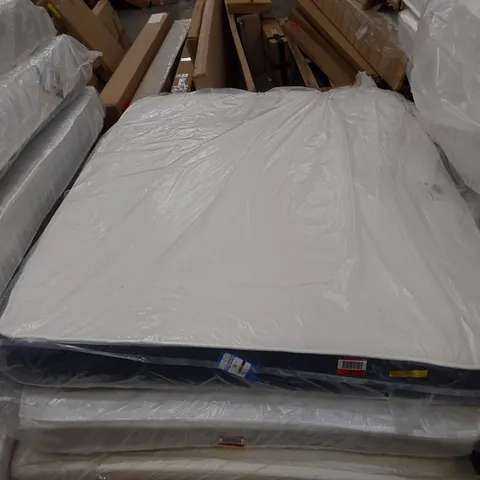 QUALITY BAGGED CLARIDGE 5' KING POCKET SPRUNG MATTRESS 