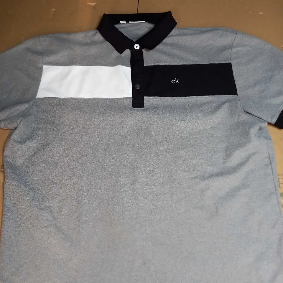 CALVIN KLEIN POLO SHIRT SIZE L