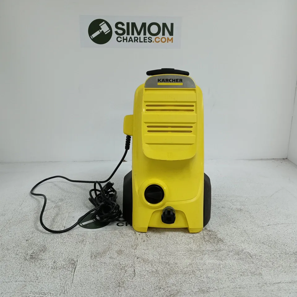 KÄRCHER K4 CLASSIC PRESSURE WASHER – YELLOW/BLACK UNBOXED