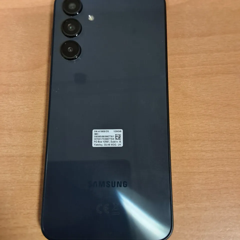BOXED SAMSUNG GALAXY A16 5G 4/128GB IN BLUE BLACK - SM-A166B