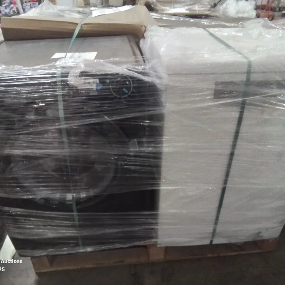 PALLET OF APPROXIMATELY 4 UNPROCESSED RAW RETURN WHITE GOODS TO INCLUDE;