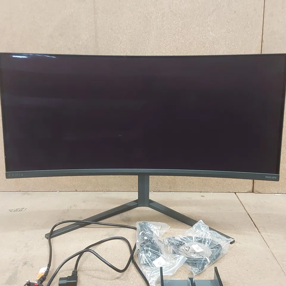 BOXED PHILLIPS 34M2C65 34" EVNIA CURVED GAMING MONITOR 175HZ
