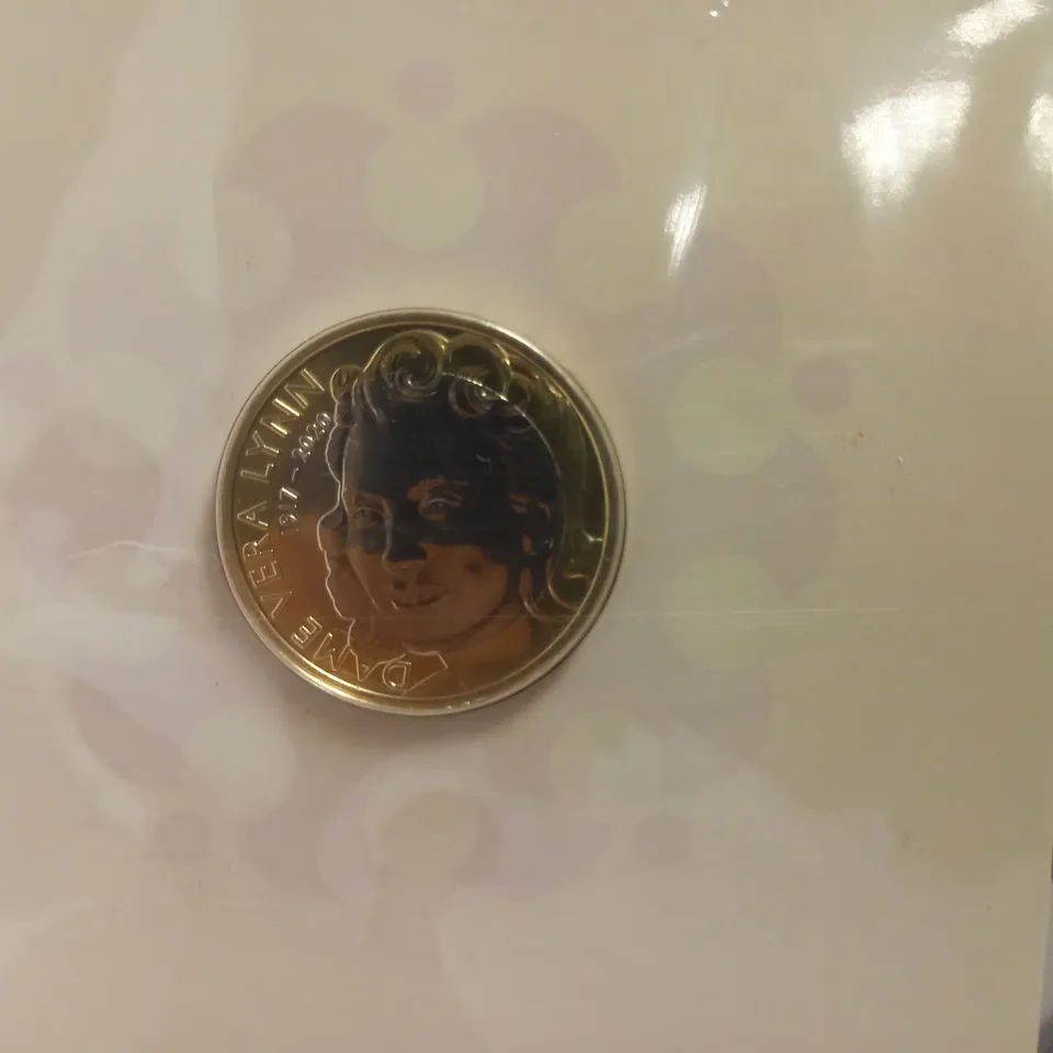 THE ROYAL MINT `DAME VERA LYNN` COMMEMORATIVE £2 COIN
