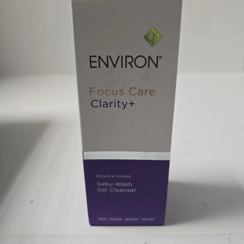ENVIRON FOCUS CARE CLARITY+ SEBU-WASH GEL CLEANSER – BOXED