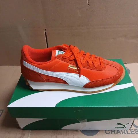 PUMA EASY RIDER RED/WHITE SNEAKERS – MEN'S SHOES BOXED UK 5