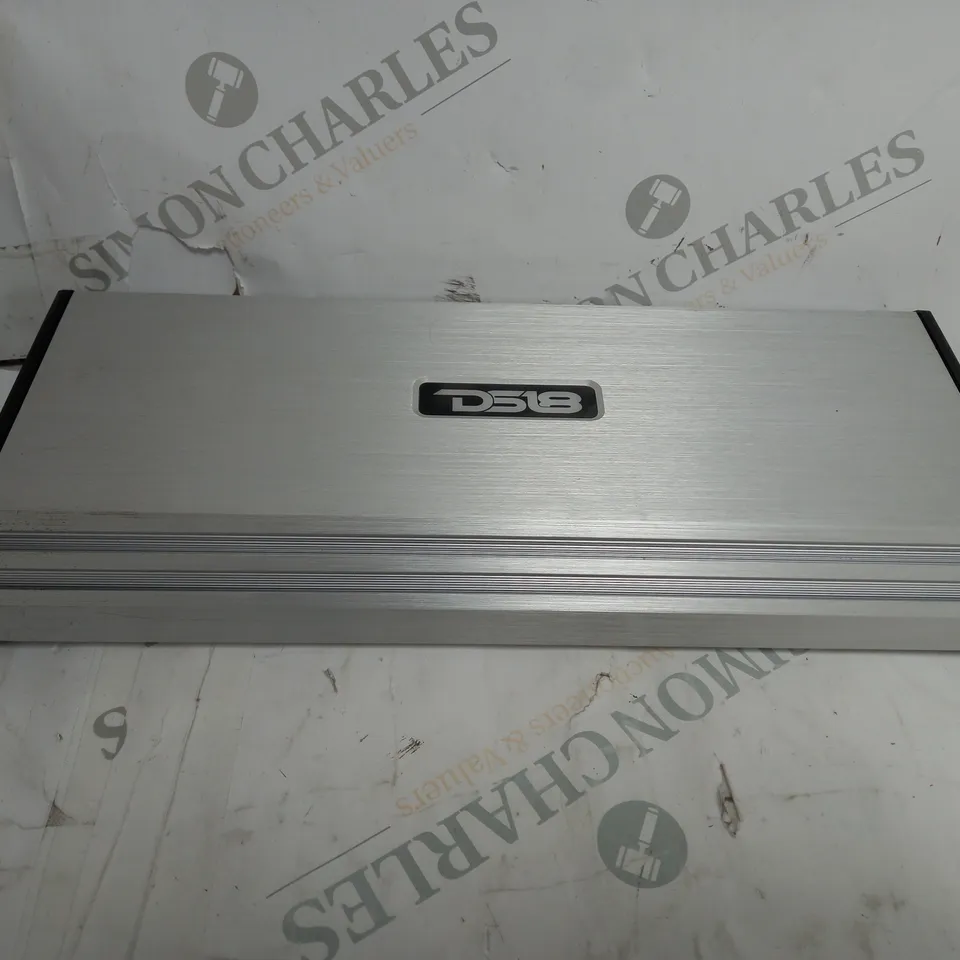 DS18 S1800.4 1800 WATT 4-CHANNEL FULL RANGE AB AMPLIFIER CAR AUDIO AMP SILVER