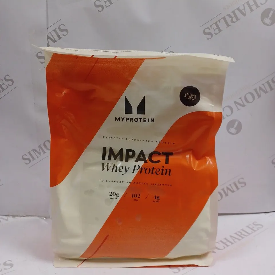 SEALED MY PROTEIN IMPACT WHEY PROTEIN - COOKIES & CREAM 1KG	