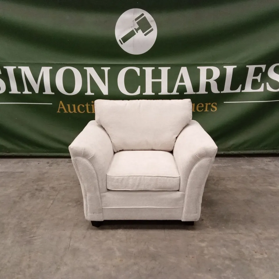 DURY CHUNKY WEAVE ARMCHAIR - NATURAL RRP £449