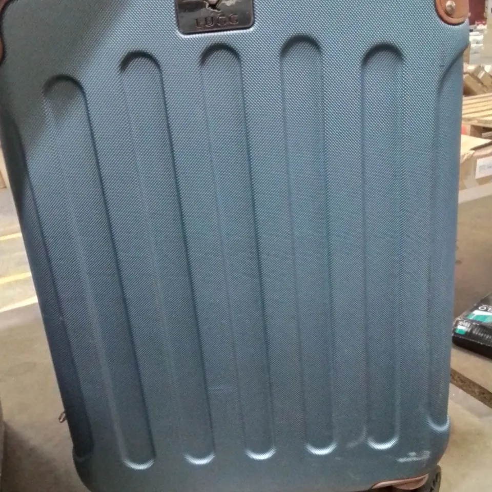 UNBOXED KEPLIN LUGG TRAVEL SUITCASE WITH WHEELS SECURE LOCK SYSTEM BLUE COLOUR 