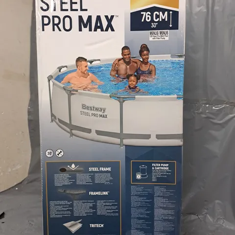 BOXED BESTWAY 12FT PRO MAX POOL - COLLECTION ONLY
