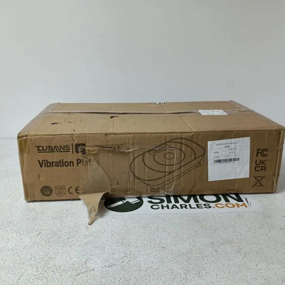 TOUSAINS VIBRATION PLATE BOXED