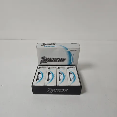 SRIXON ULTISOFT SOFT WHITE GOLF BALLS –  12 BALLS 