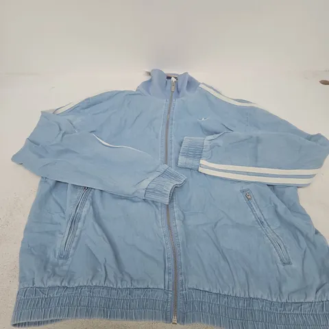 ADIDAS DENIM TRACK JACKET – LIGHT BLUE - L
