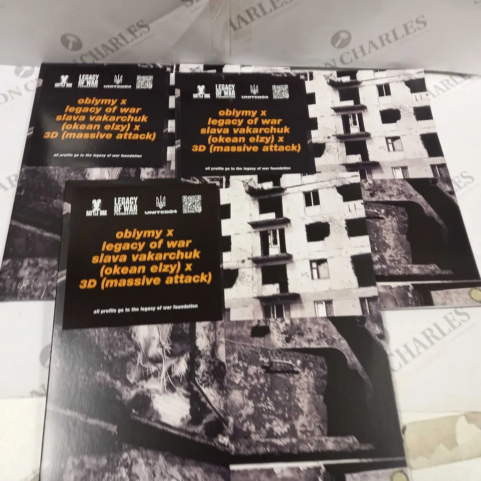 LOT OF 11 ASSORTED VINYL RECORDS TO INCLUDE LEGACY OF WAR, DANNY SCRILLA AND BROKEN GLASS