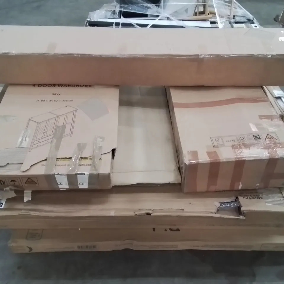 PALLET CONTAINING VARIOUS ASSORTED INCOMPLETE CUSTOMER RETURN ITEMS 