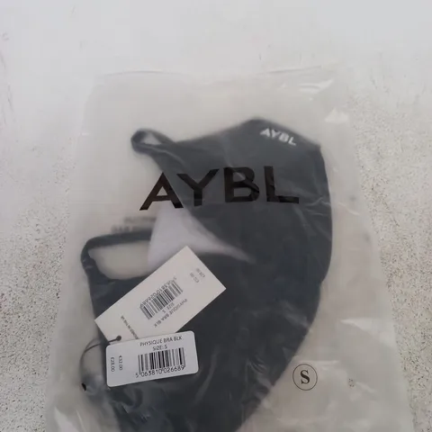AYBL PHYSIQUE BRA – BLACK, SIZE S