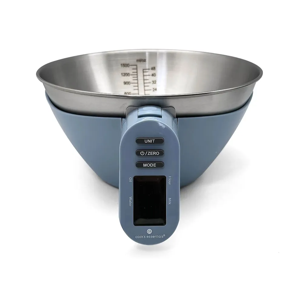 COOK'S ESSENTIALS ELECTRONIC SCALE BOWL