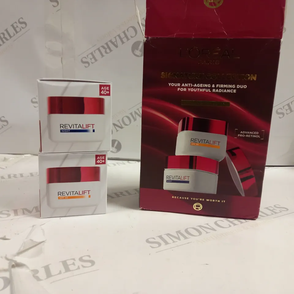 L'OREAL PARIS SIGNATURE COLLECTION DAY AND NIGHT ROUTINE 