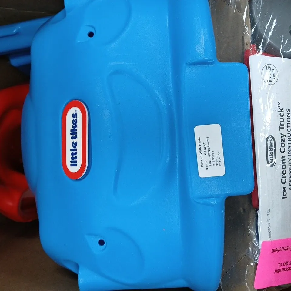 BOXED LITTLE TIKES ICE CREAM COZY TRUCK - COLLECTION ONLY