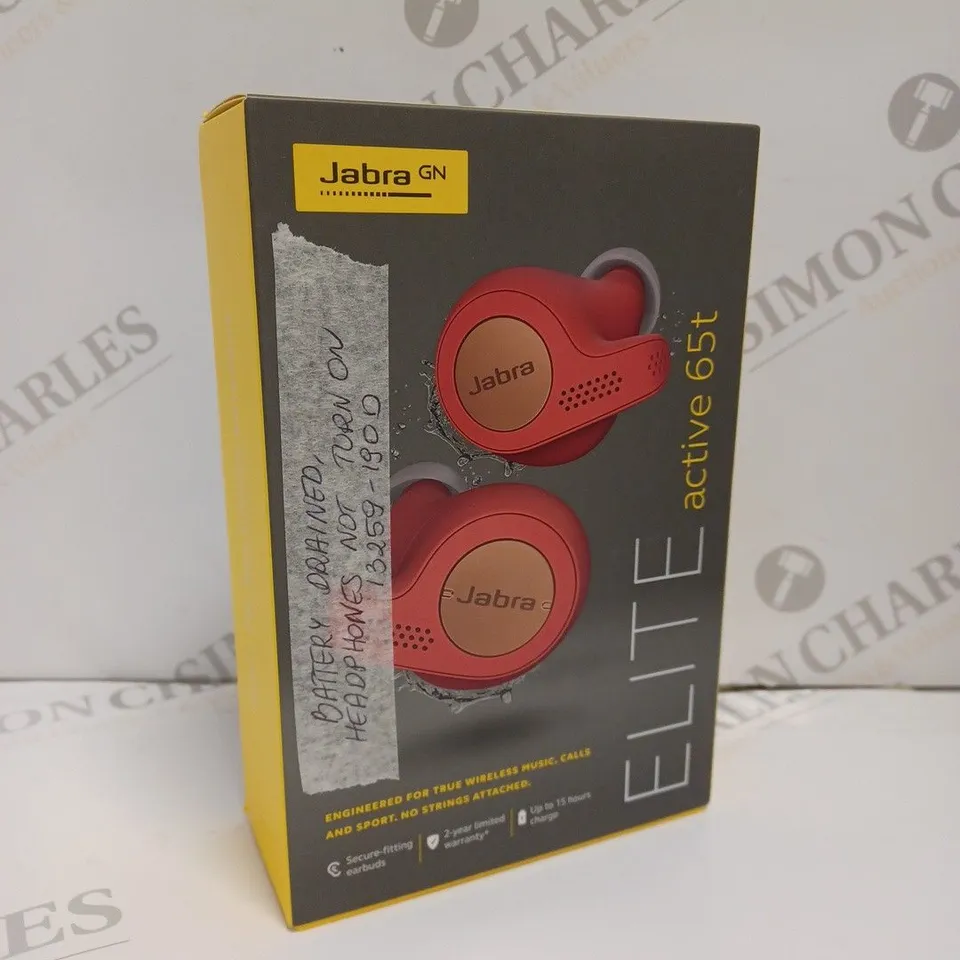 BOXED JABRA ELITE ACTIVE 65T EARBUDS